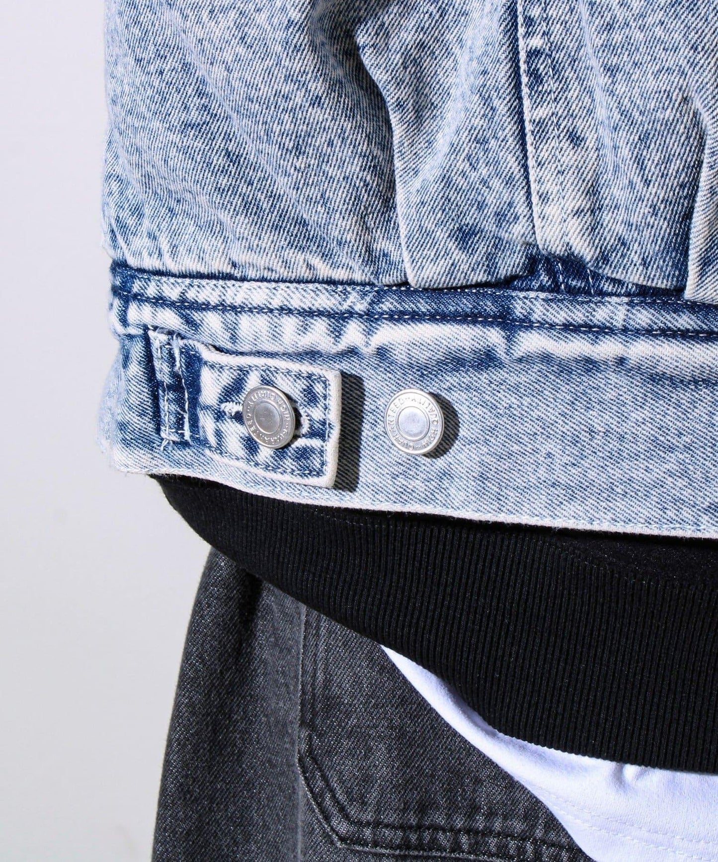 牛仔風暴騎士內襯羊羔絨牛仔夾克