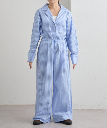 willow 圓點條紋連體褲