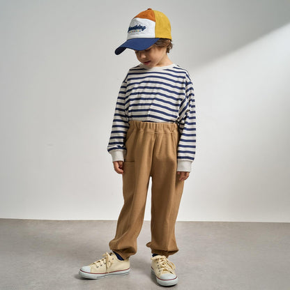 ロゴ刺しゅうキャップ