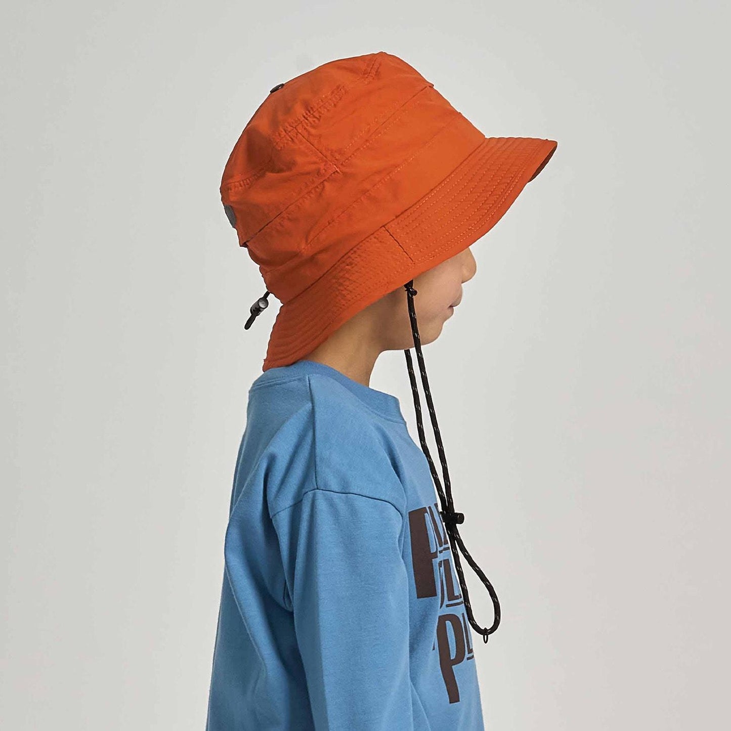 【スクール対応】【撥水・防汚・耐久・UV】小さく収納できるハット(反射シート付き)