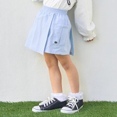 【スクール対応】【撥水・防汚・耐久・UV】ポケット付きラップパンツ