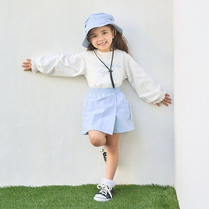 【スクール対応】【撥水・防汚・耐久・UV】ポケット付きラップパンツ