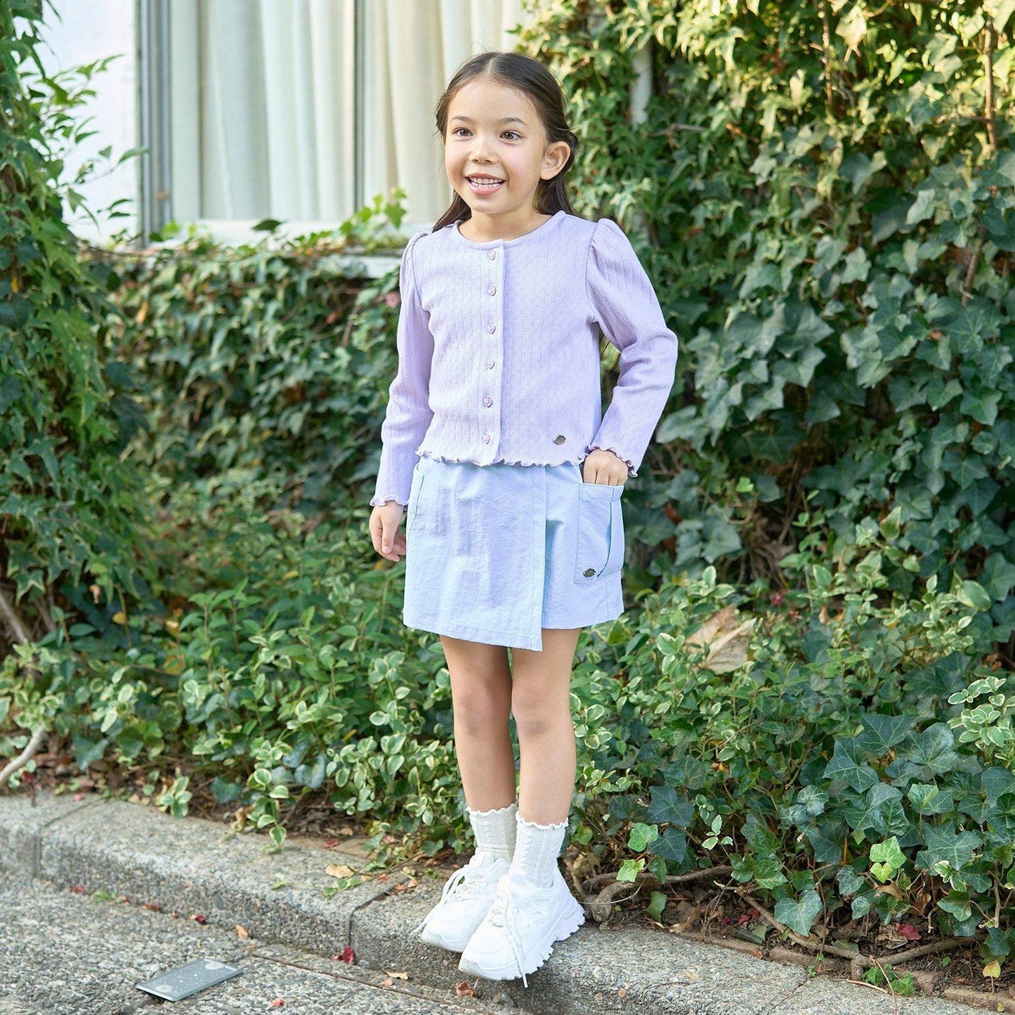 【スクール対応】【撥水・防汚・耐久・UV】ポケット付きラップパンツ