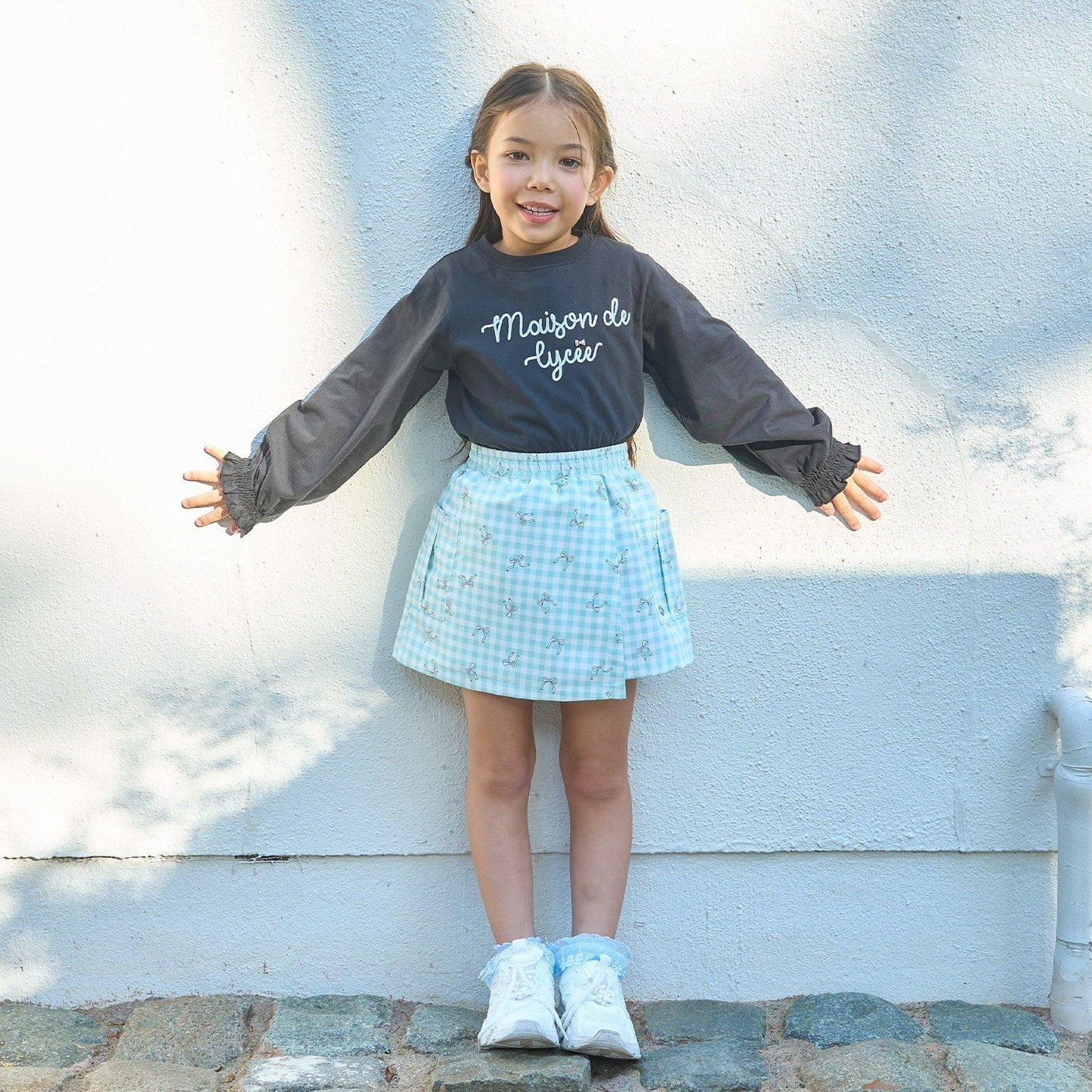 【スクール対応】【撥水・防汚・耐久・UV】ポケット付きラップパンツ