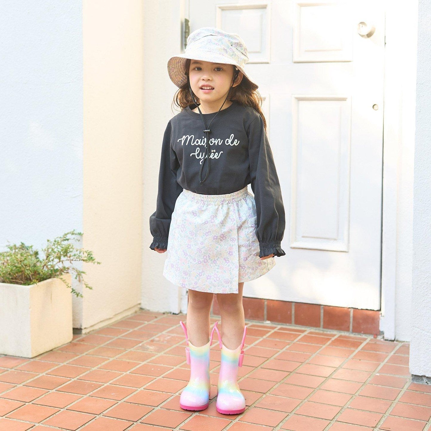 【スクール対応】【撥水・防汚・耐久・UV】ポケット付きラップパンツ