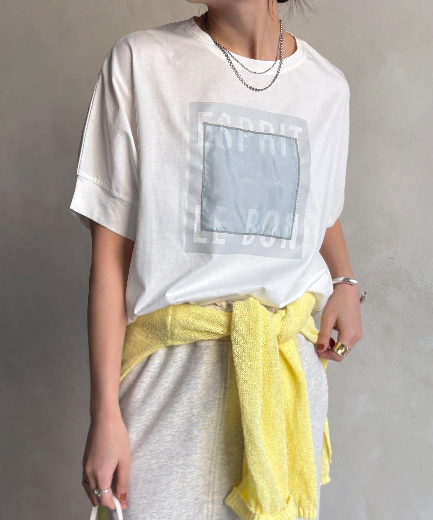 歐根紗Logo TEE T恤