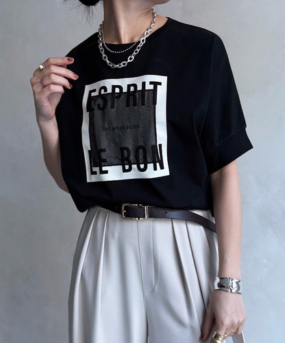 歐根紗Logo TEE T恤