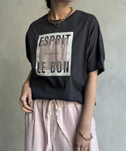 歐根紗Logo TEE T恤
