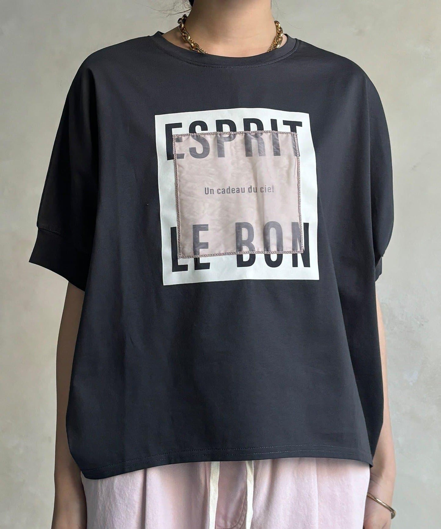歐根紗Logo TEE T恤