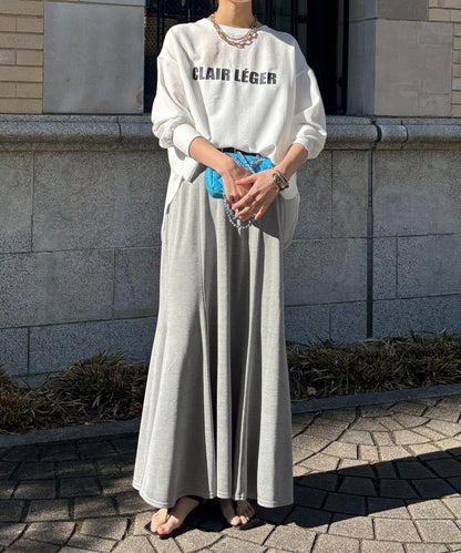 針織美人魚半身裙