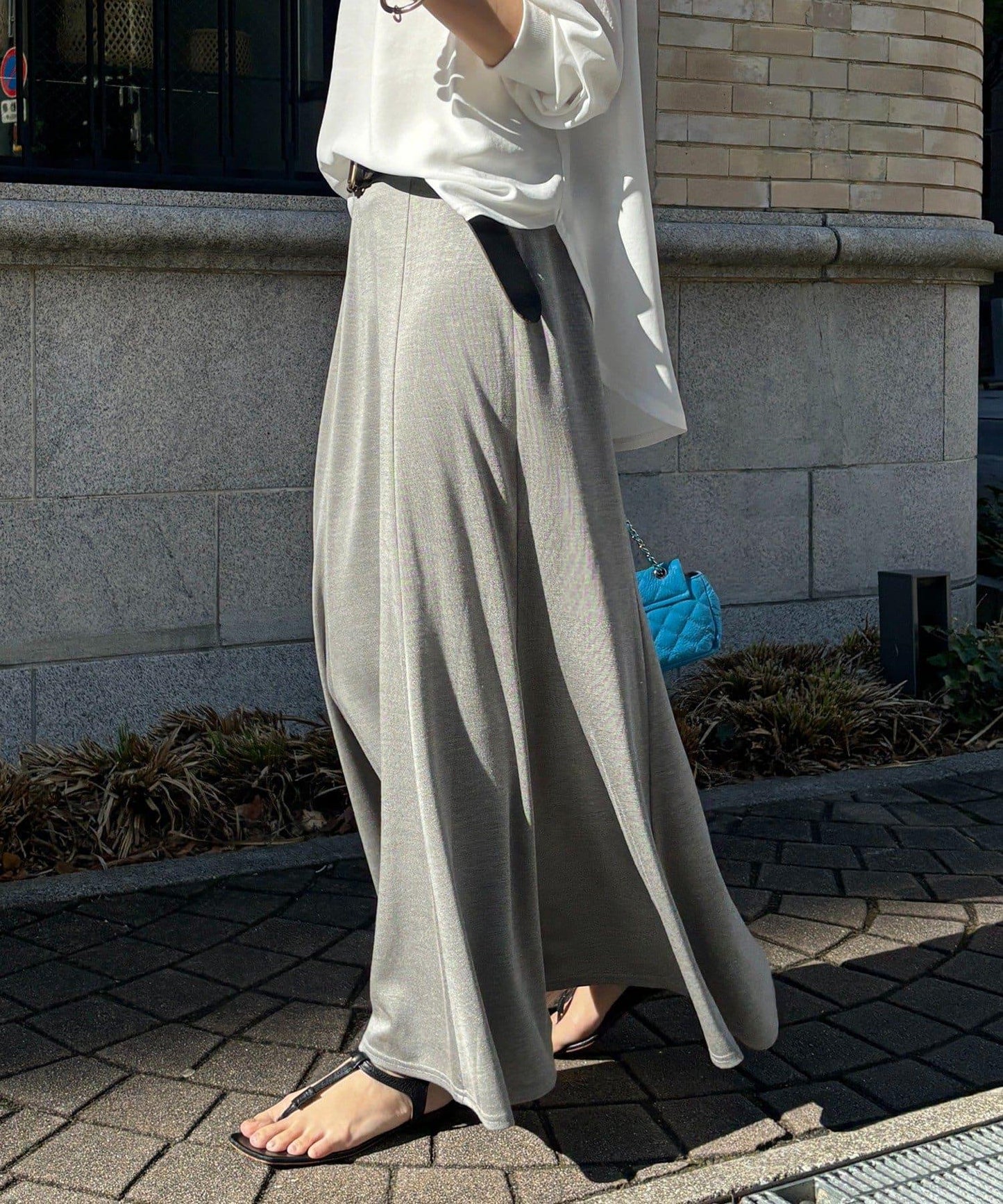 針織美人魚半身裙