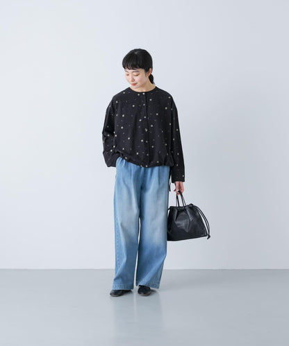 燕子刺繡襯衫
