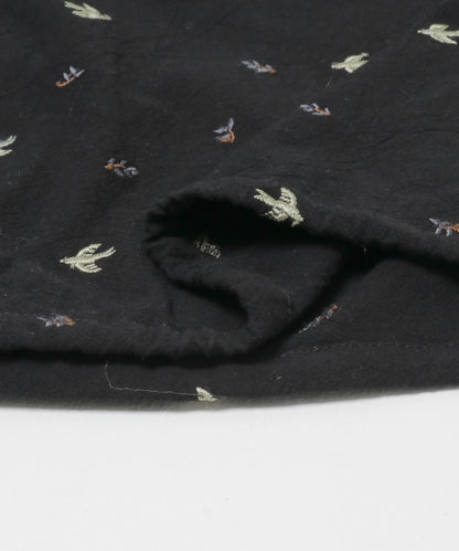 燕子刺繡襯衫