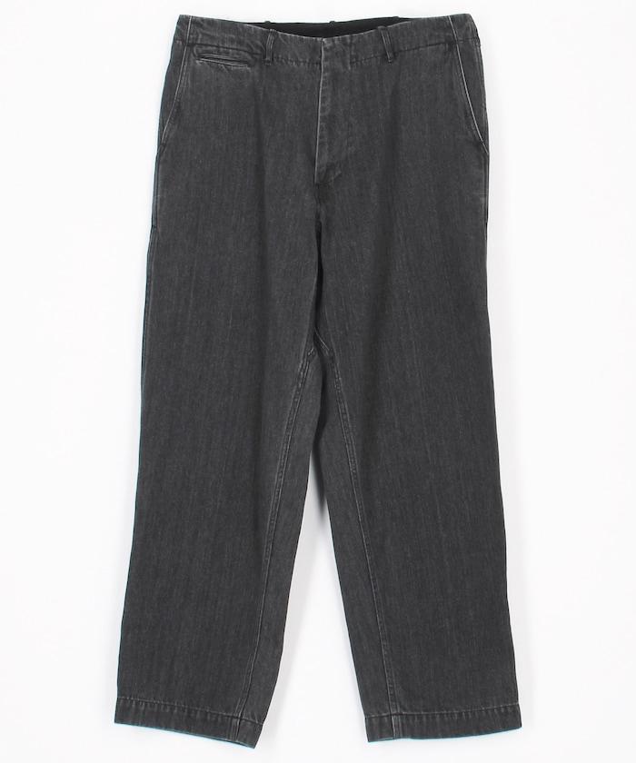 Wide Denim Pants