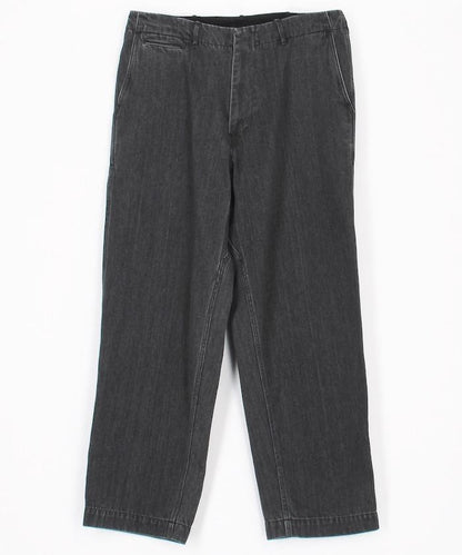 Wide Denim Pants