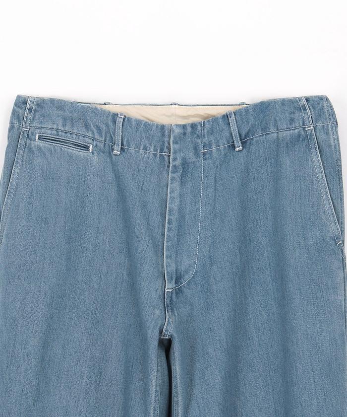 Wide Denim Pants