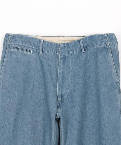 Wide Denim Pants
