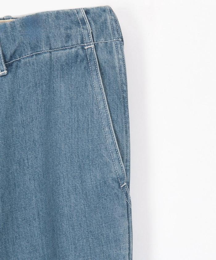 Wide Denim Pants