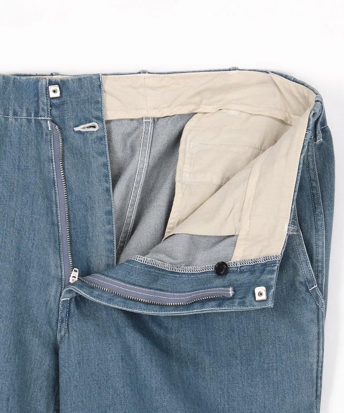 Wide Denim Pants