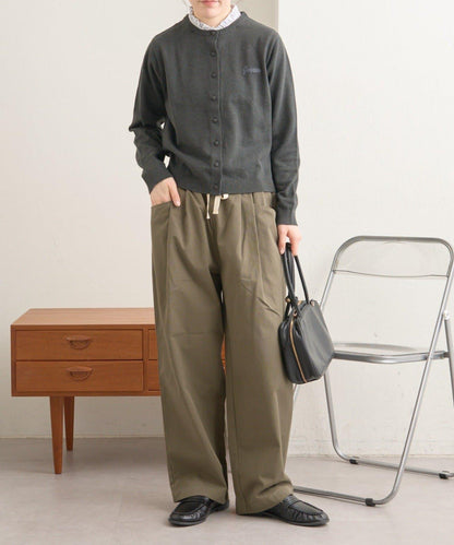 26SS展示會款 GEVACO 襟拼接 針織開衫