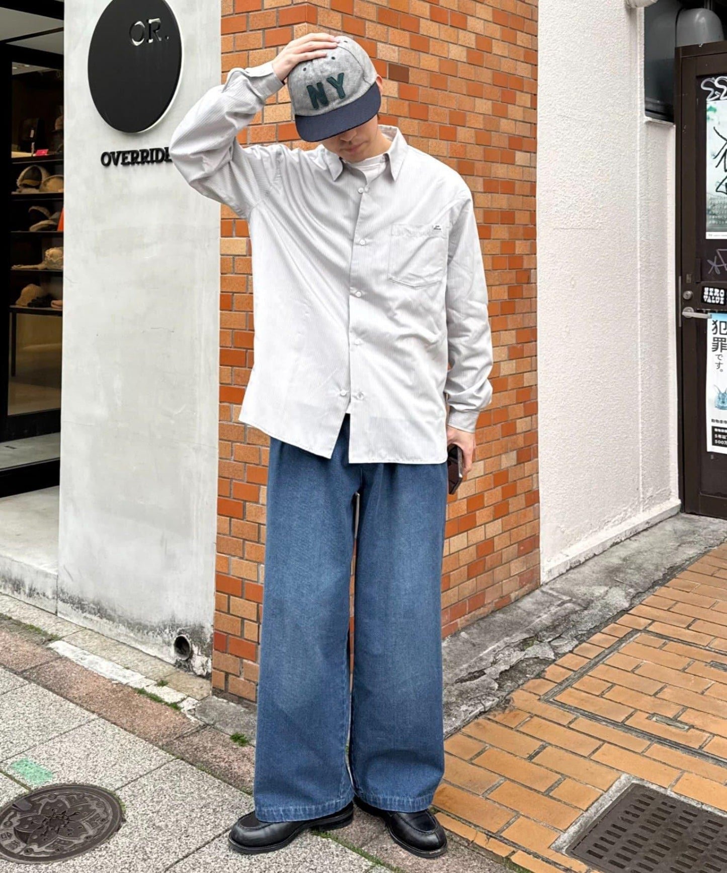 絲滑觸感立體條紋襯衫（26SS展示款）