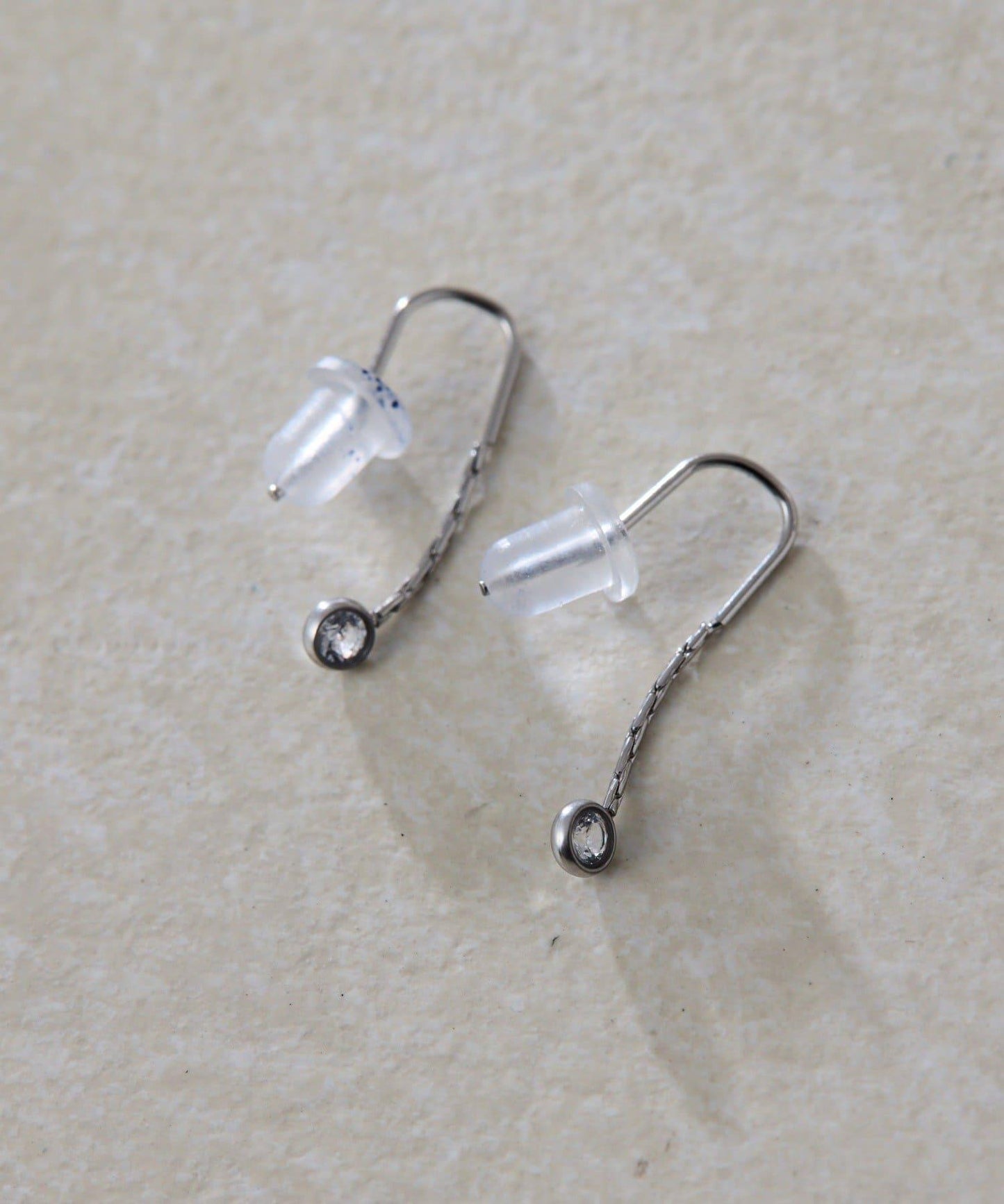 金屬抗過敏不鏽鋼 迷你鉤式耳環