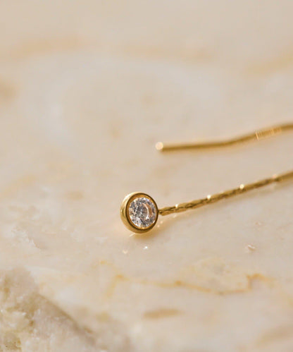 金屬抗過敏不鏽鋼 迷你鉤式耳環