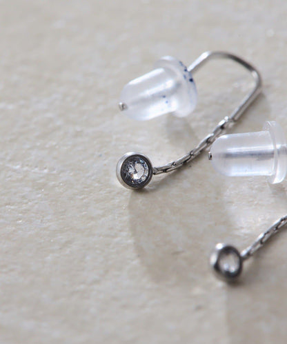 金屬抗過敏不鏽鋼 迷你鉤式耳環