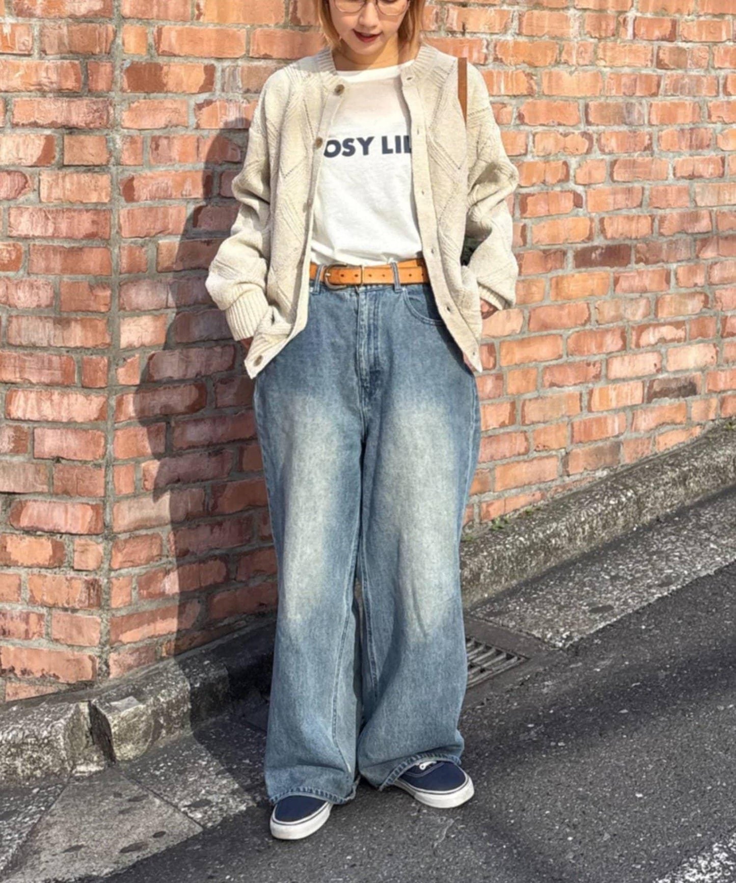 UNISEX 菱形網眼 圓領 針織開衫 26SS展示會款