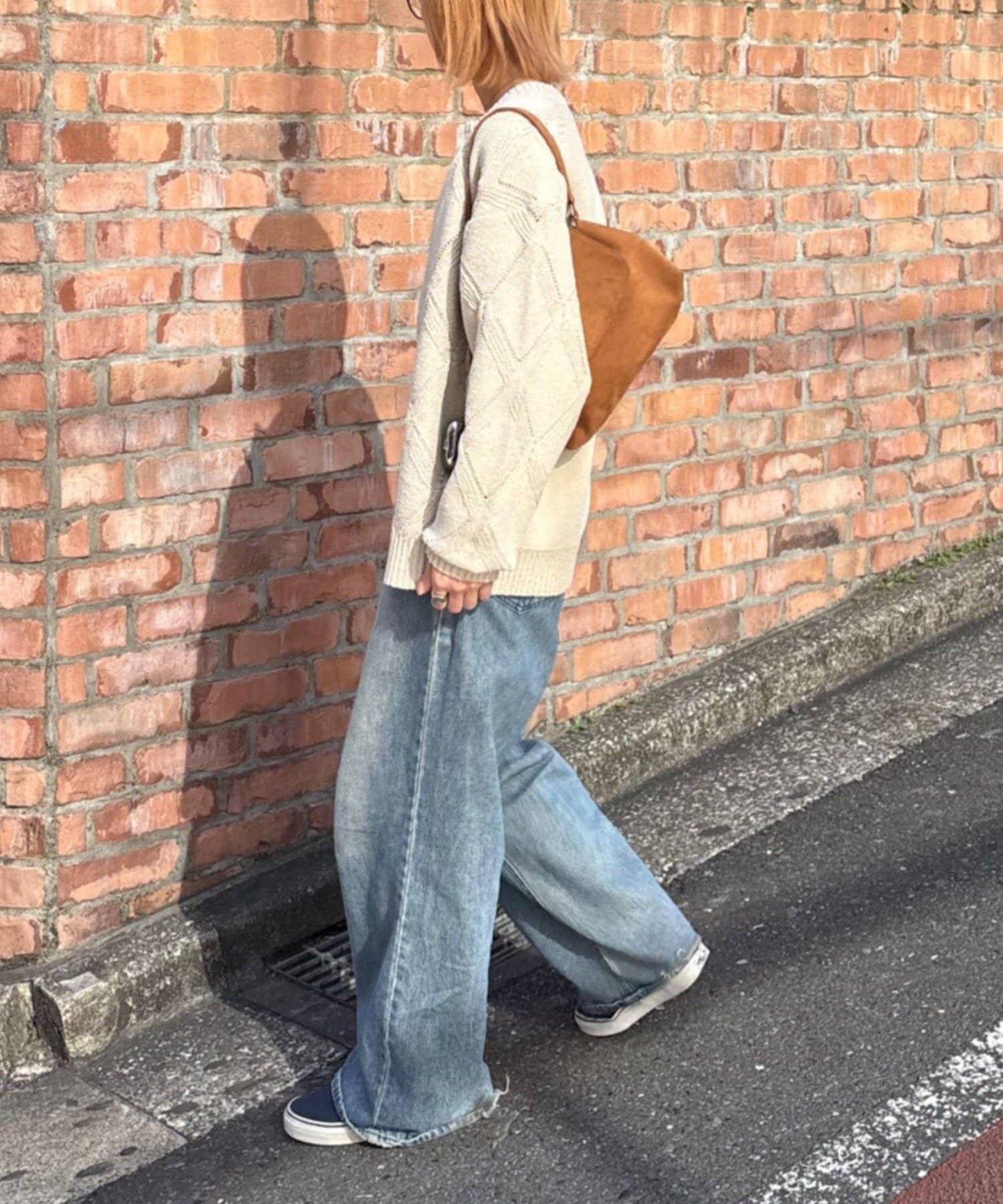 UNISEX 菱形網眼 圓領 針織開衫 26SS展示會款