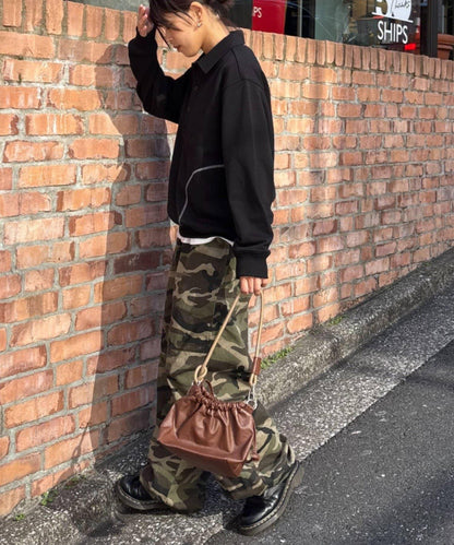 26SS展會款 UNISEX 毛圈Polo領 衛衣