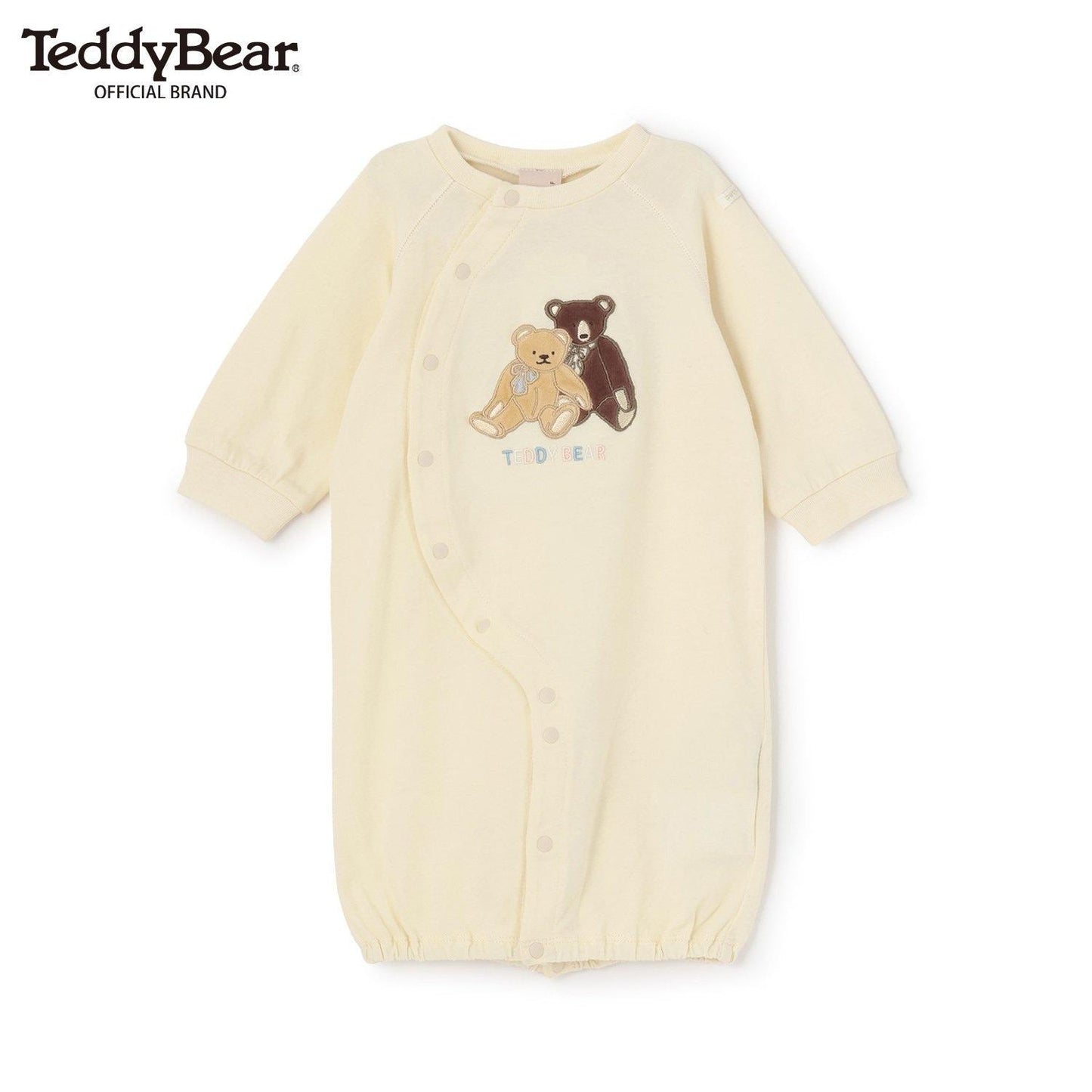 TeddyBear 貼布 2WAY 連體衣