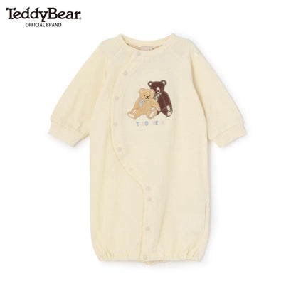 TeddyBear 貼布 2WAY 連體衣