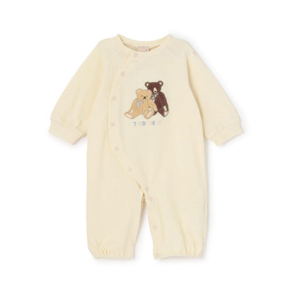 TeddyBear 貼布 2WAY 連體衣