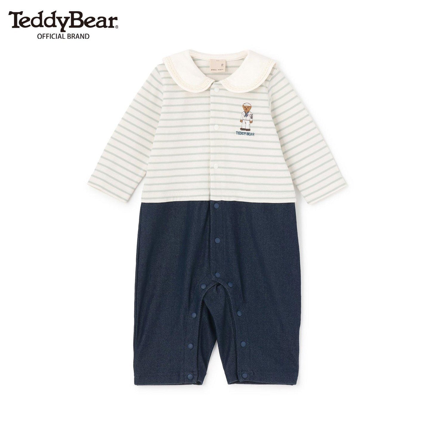 TeddyBear 水手熊圖案 連體衣