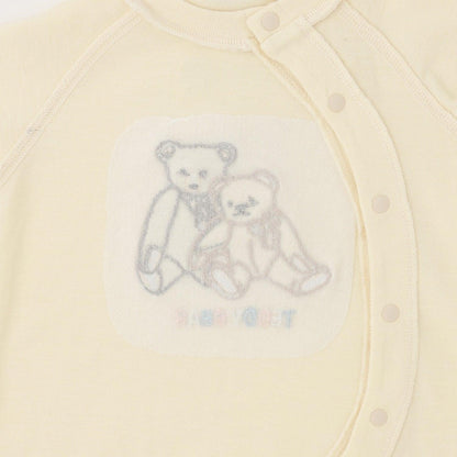 TeddyBear 貼布 2WAY 連體衣
