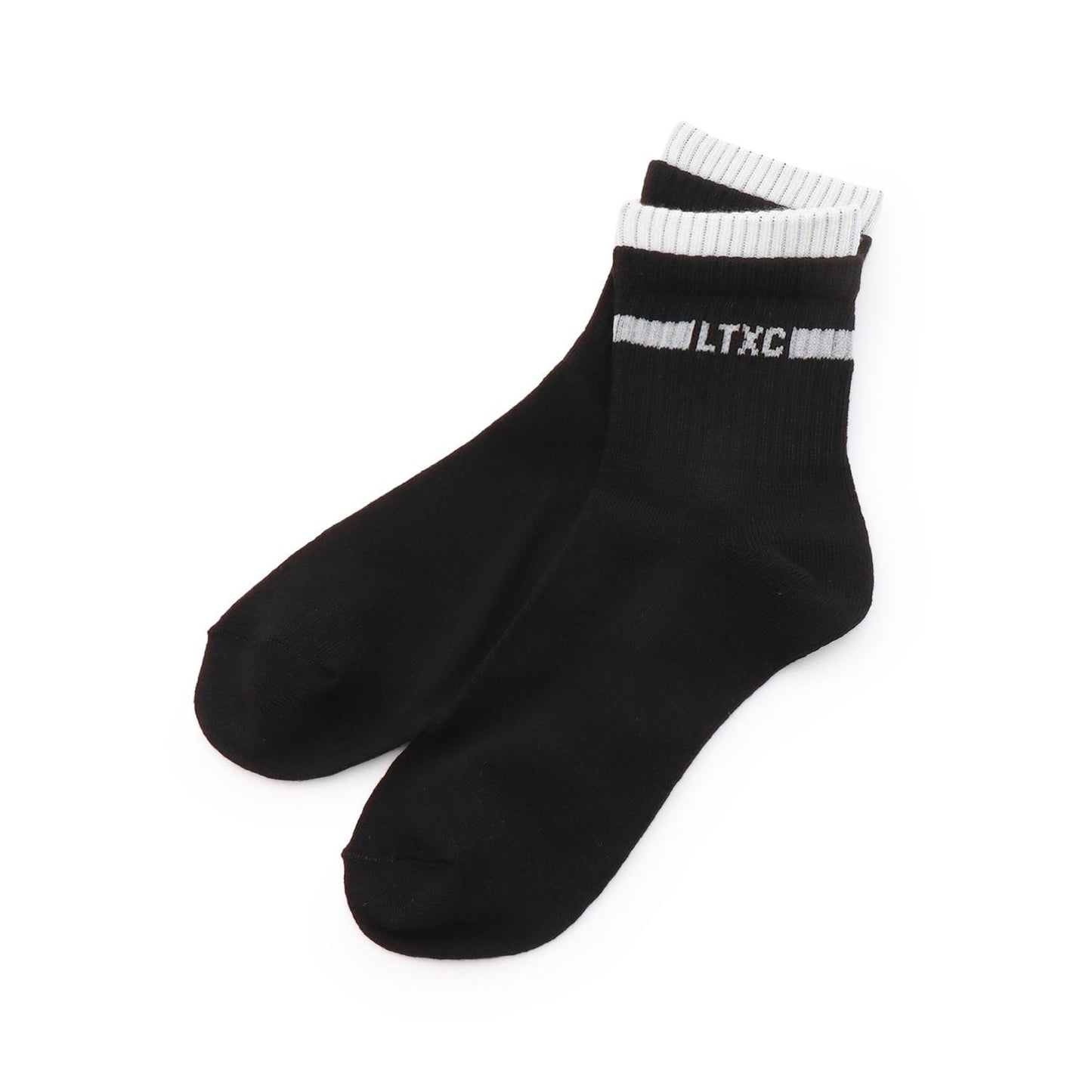 LTXC 翻口中筒襪