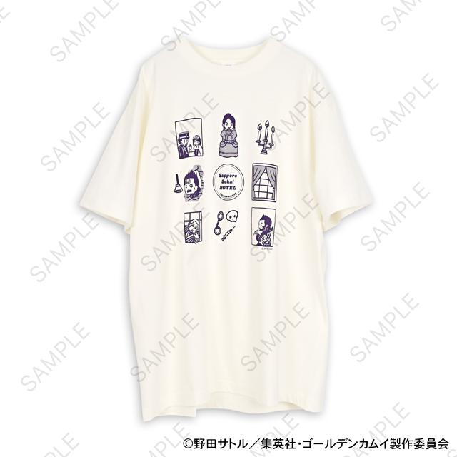 黃金神威（黃金神威） Bizneeds系列 札幌世界酒店 圓領T恤 B款