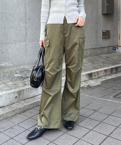 褶皺設計工裝褲