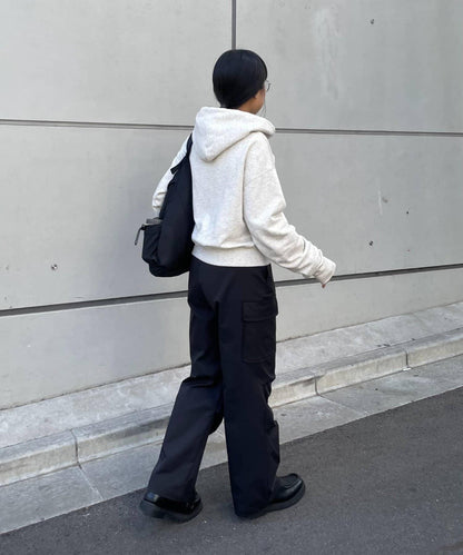 褶皺設計工裝褲