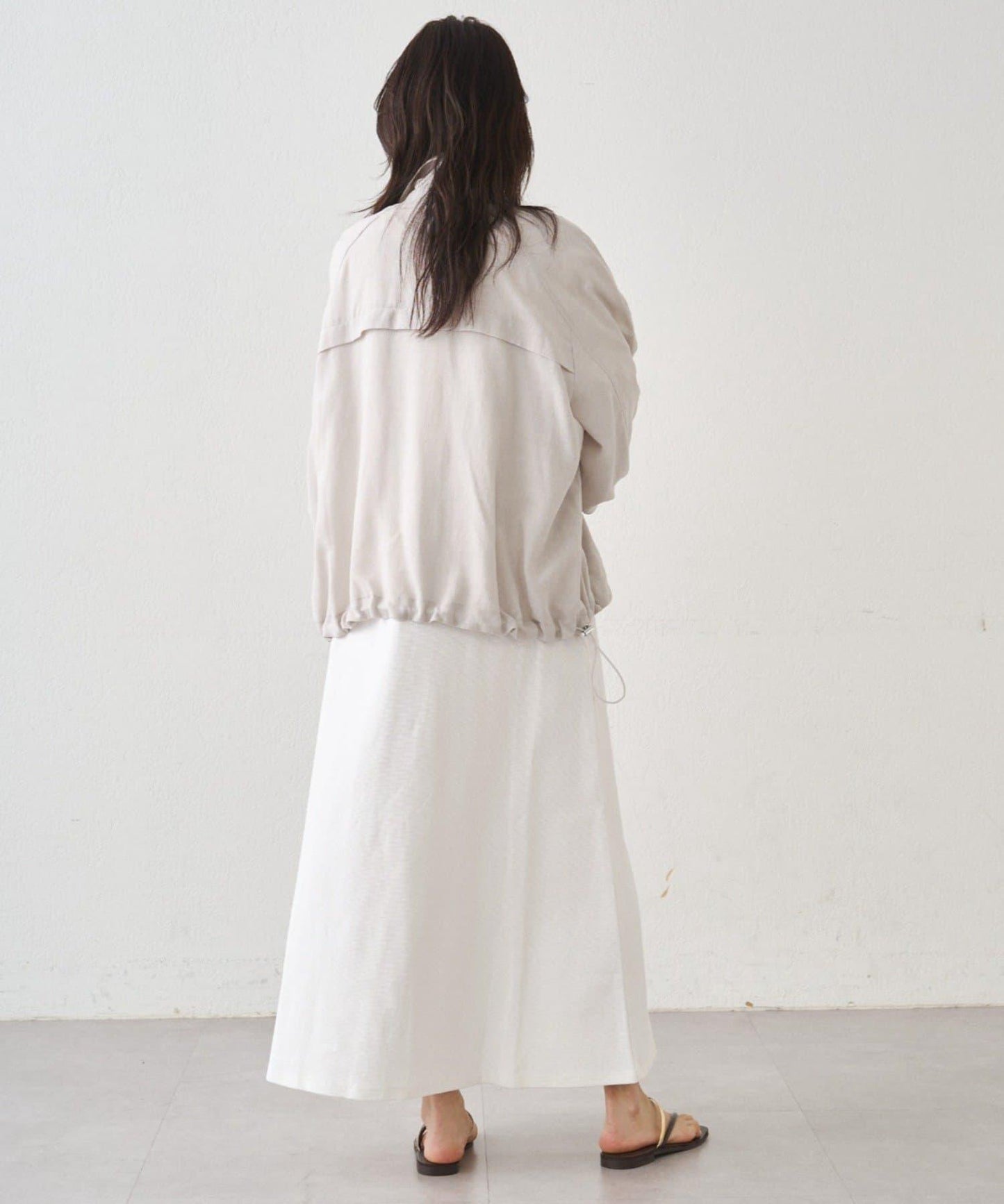 Loungedress 針織亨利領連衣裙