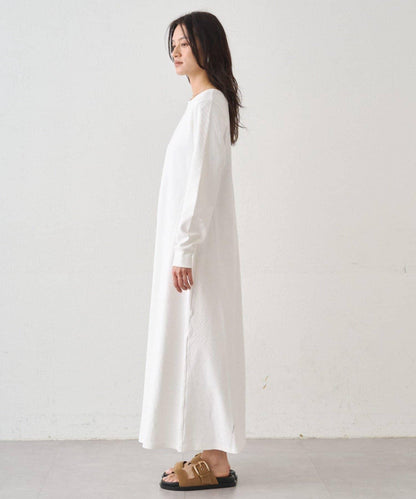 Loungedress 針織亨利領連衣裙