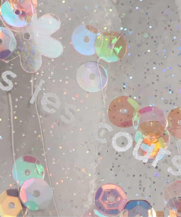 心形透明小挎包