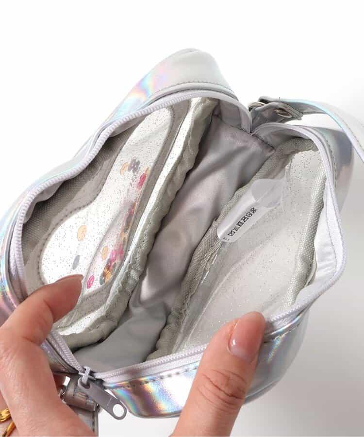 心形透明小挎包