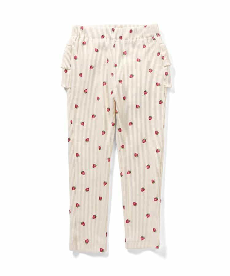 後背荷葉邊設計 7days Style pants 十分丈 打底褲