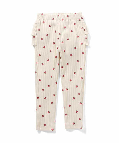 後背荷葉邊設計 7days Style pants 十分丈 打底褲