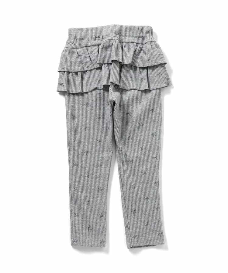後背荷葉邊設計 7days Style pants 十分丈 打底褲