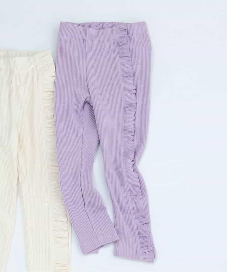 側邊荷葉邊 7days Style pants 全長打底褲