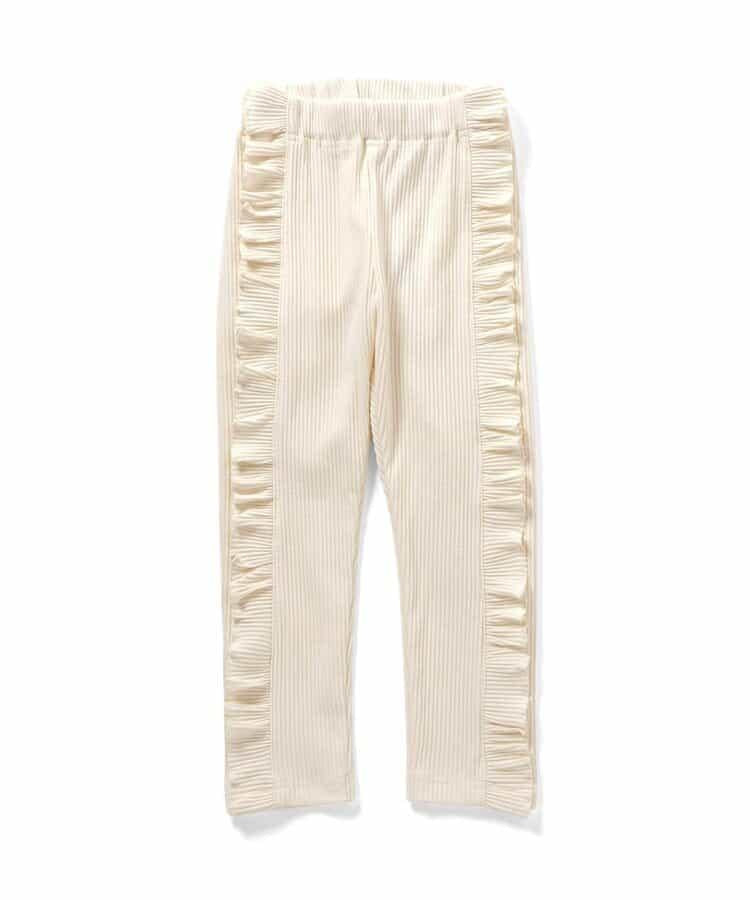 側邊荷葉邊 7days Style pants 全長打底褲