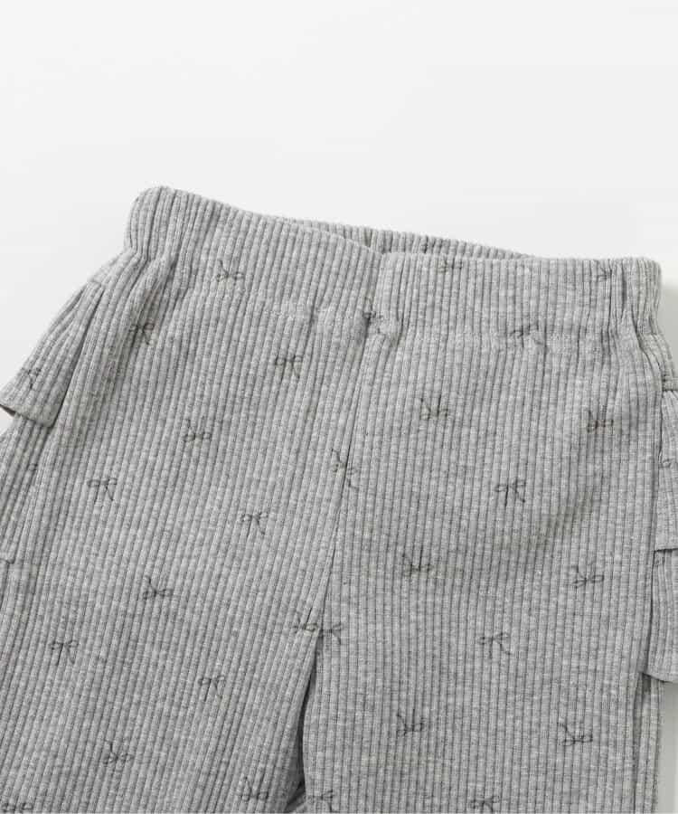 後背荷葉邊設計 7days Style pants 十分丈 打底褲
